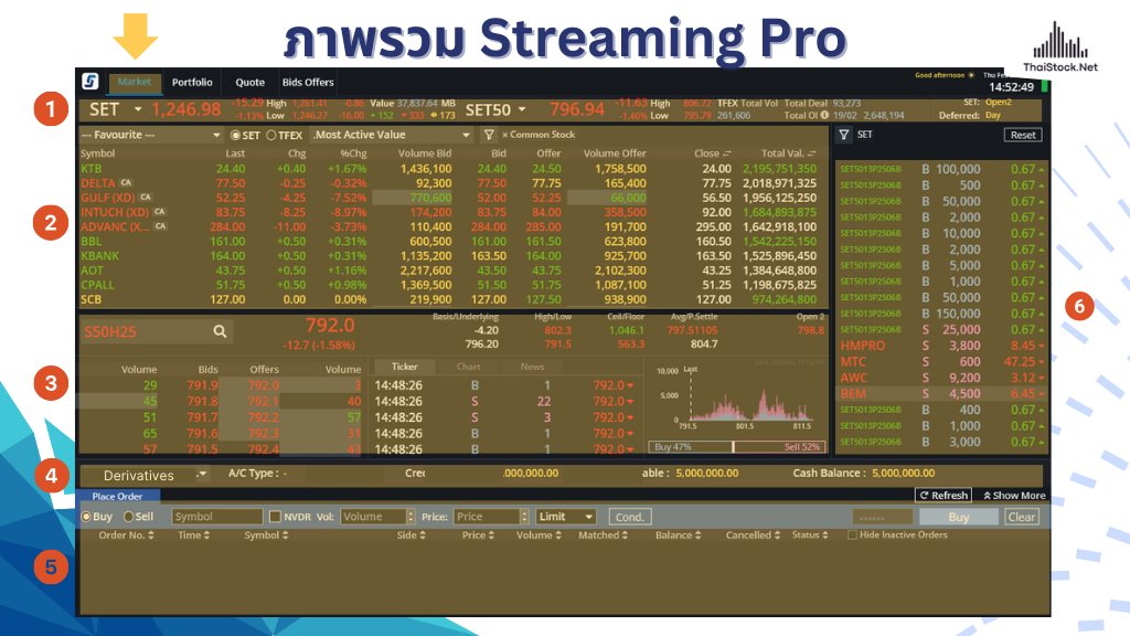 2. ภาพรวม Streaming Pro